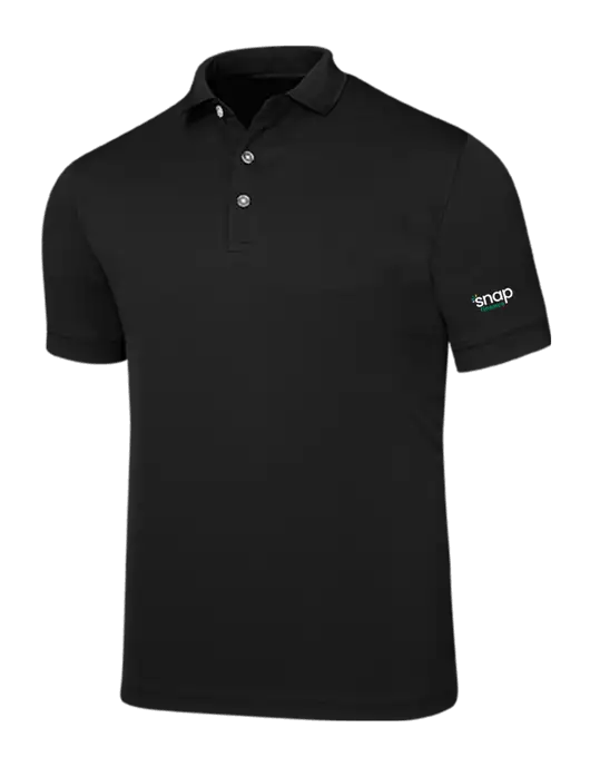 Callaway Ottoman Black Polo w/Snap Finance Logo