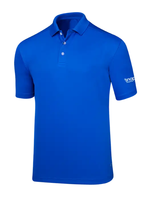 Callaway Core Royal Blue Performance Polo w/Snap Finance Logo