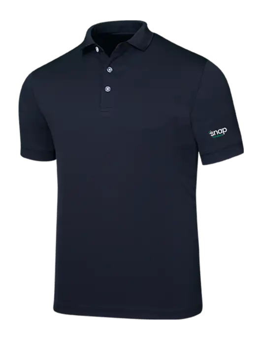 Callaway Ottoman Navy Polo w/Snap Finance Logo