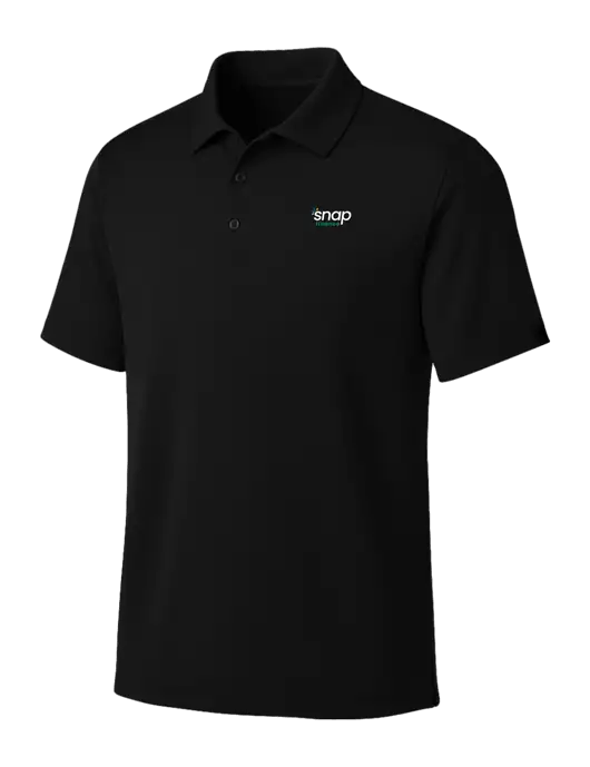 OGIO Blacktop Framework Polo w/Snap Finance Logo