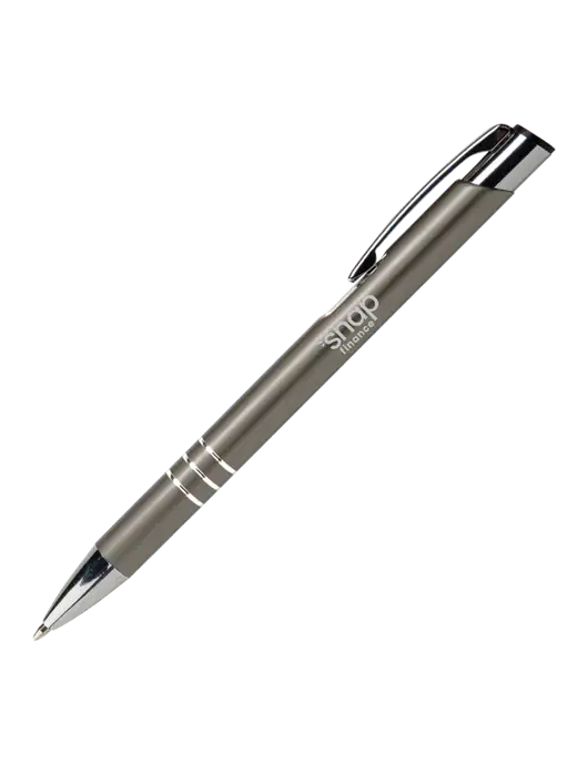 Laurent Gunmetal Pen - Black Ink w/Snap Finance Logo