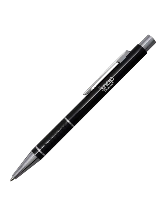 St George Black Pen - Blue Ink w/Snap Finance Logo