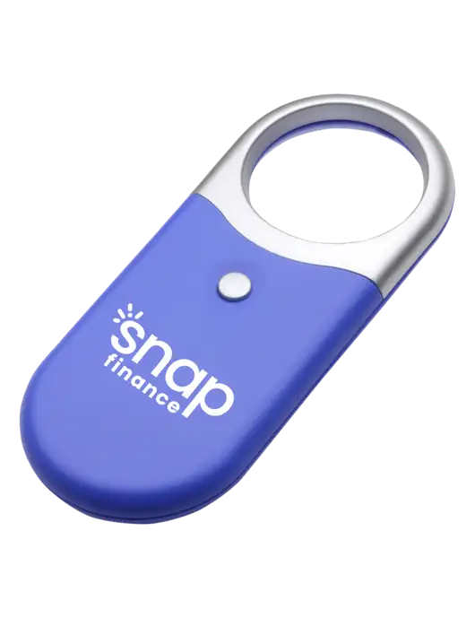 Compact Blue Magnifier Light w/Snap Finance Logo