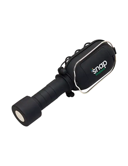 Black Magnum Worklight w/Snap Finance Logo