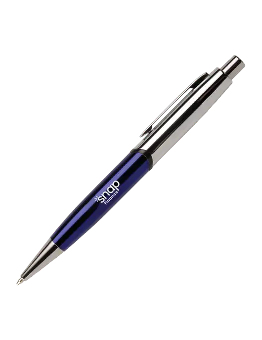 Chimera Blue Pen - Black Ink w/Snap Finance Logo