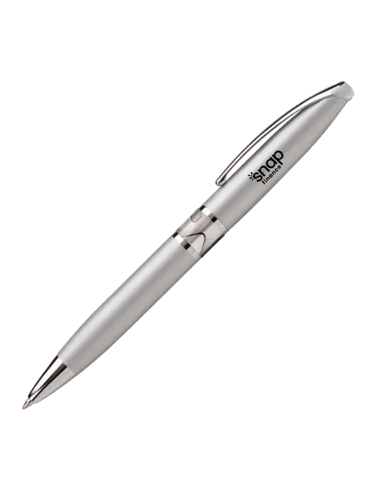 Illusion Silver Pen - Black Ink w/Snap Finance Logo