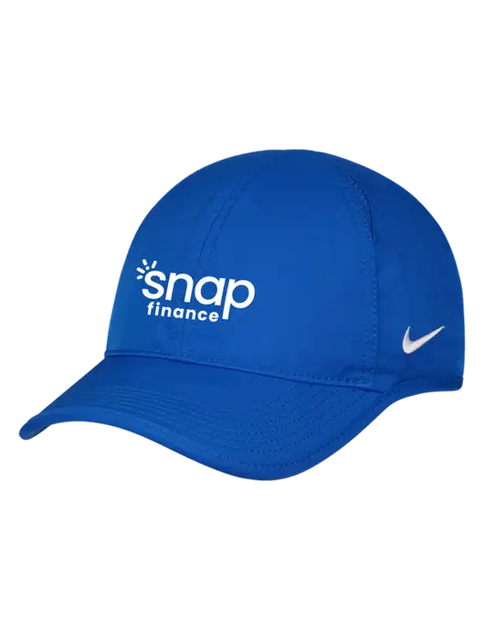 Nike Royal Featherlight Cap w/Snap Finance Logo