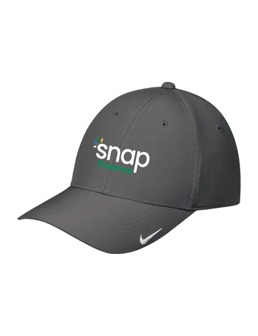 Nike Dark Grey Dri-FIT Legacy Cap w/Snap Finance Logo