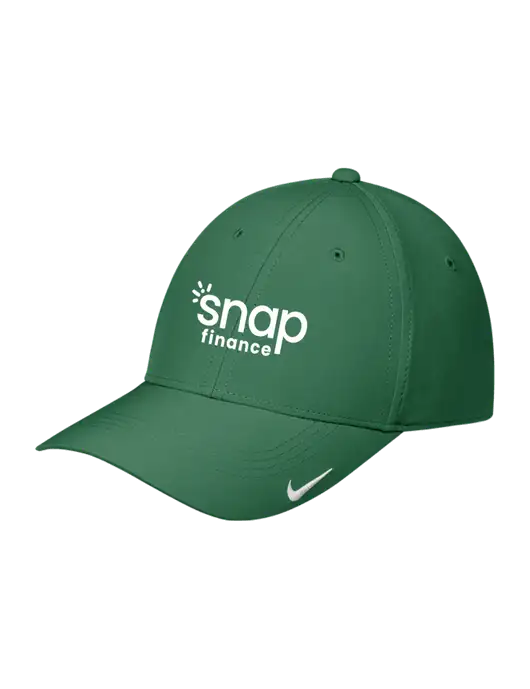 Nike Dark Green Dri-FIT Legacy Cap w/Snap Finance Logo