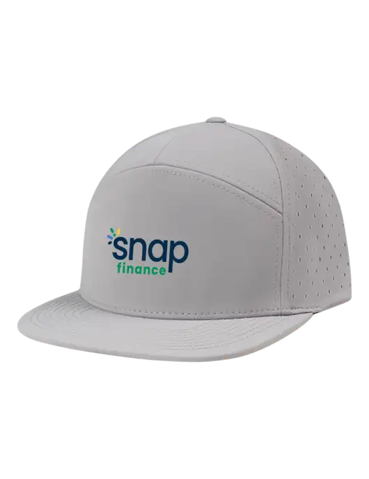 Richardson Light Grey Cannon Cap w/Snap Finance Logo