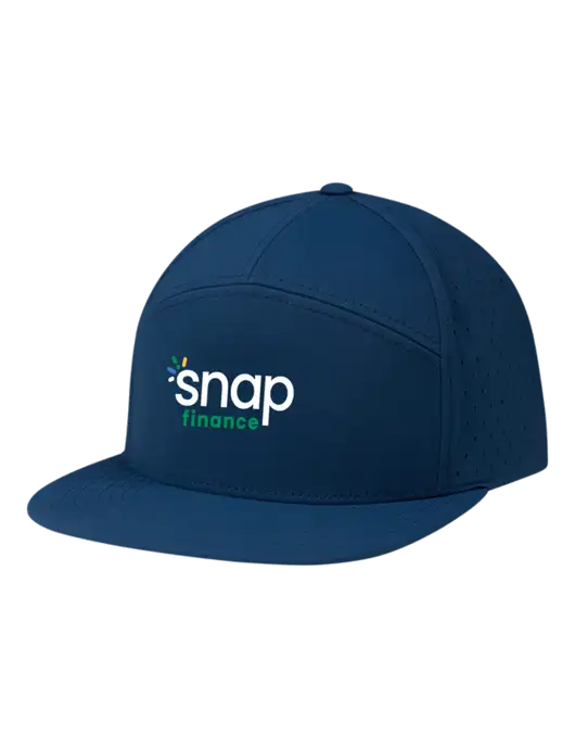 Richardson Light Navy Cannon Cap w/Snap Finance Logo
